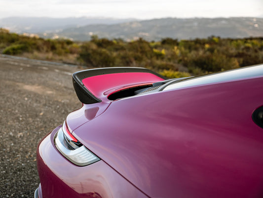 New TECHART carbon rear spoiler for the Porsche 911 Carrera and 911 GT3 Touring models