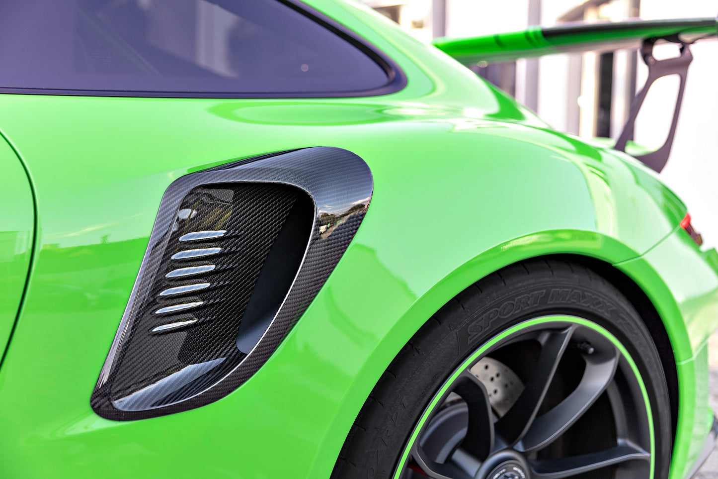 TECHART Carbon Side Air Intakes for 991 GT3 RS from MY18