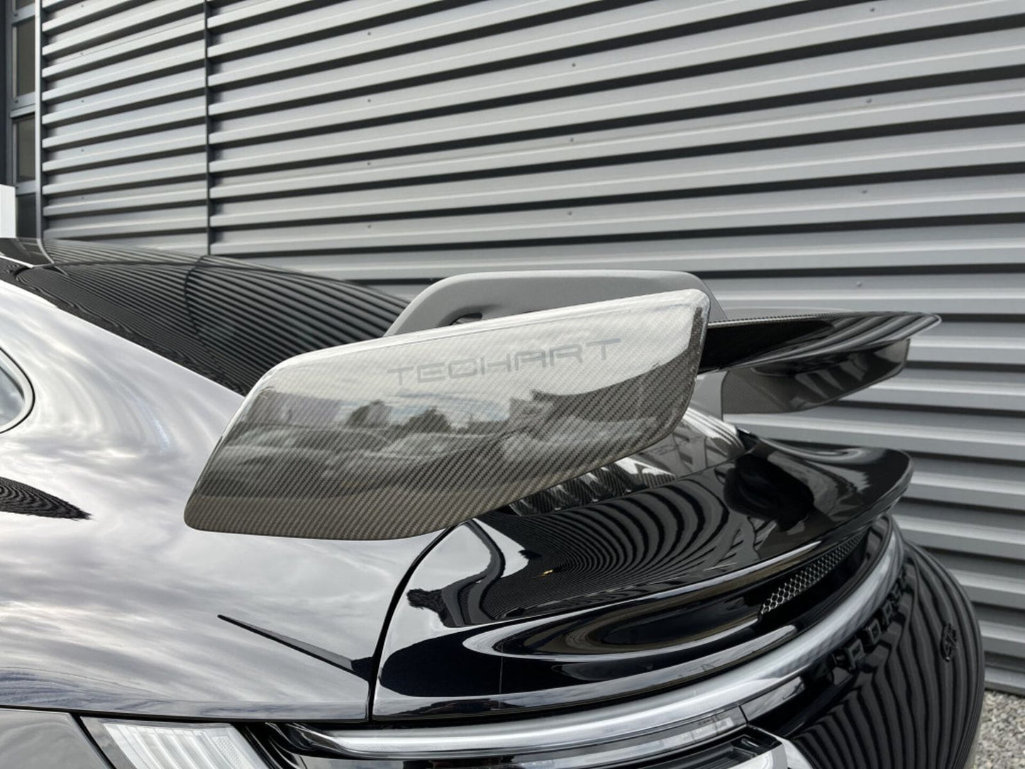 TECHART Rear Spoiler Wing End Plates L/R for 992 GT3