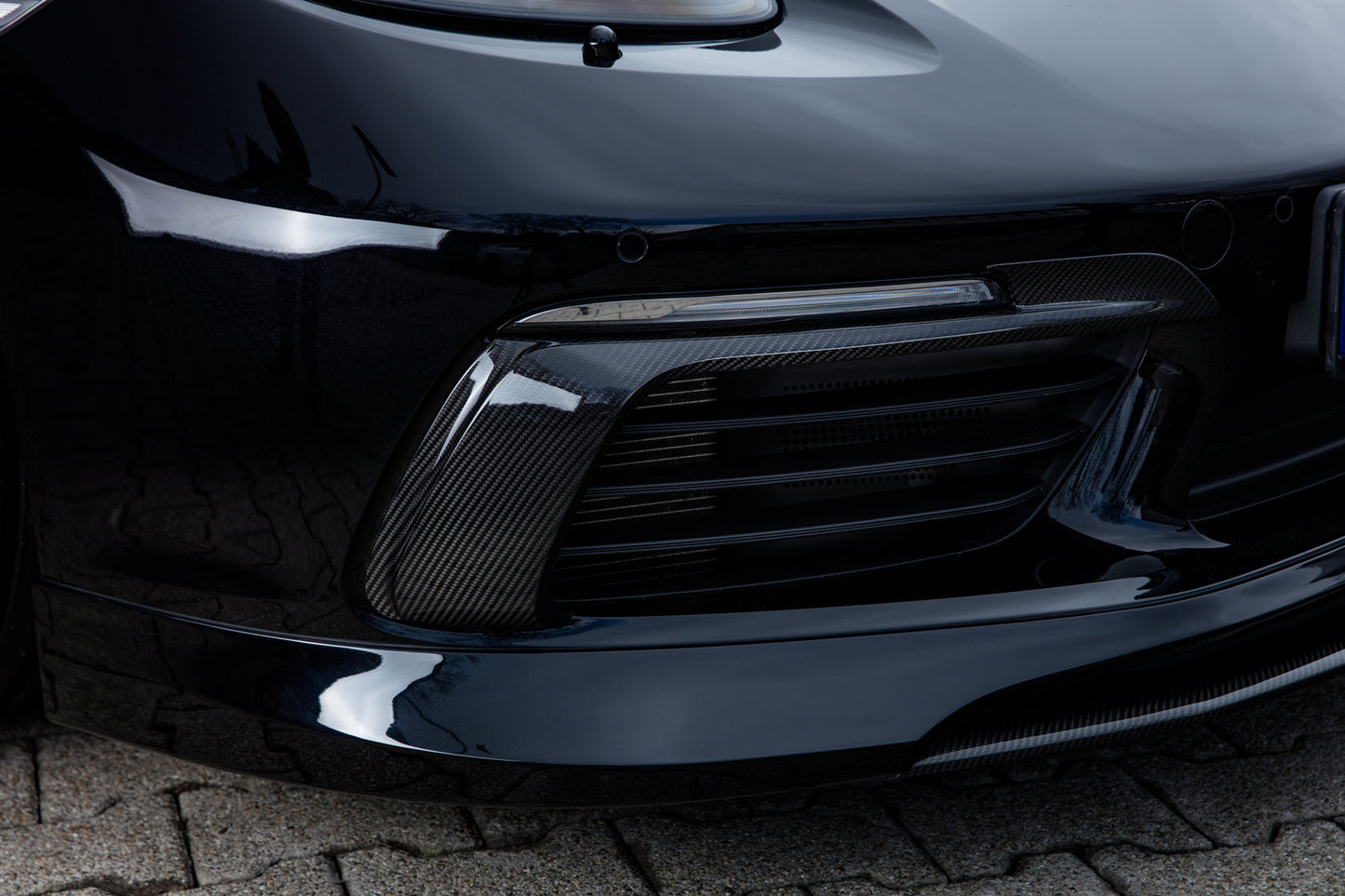 TECHART Carbon Front Airblades for 718