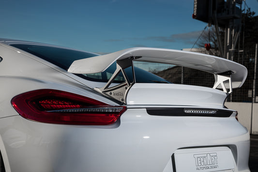 TECHART Rear Spoiler II for 981 Cayman