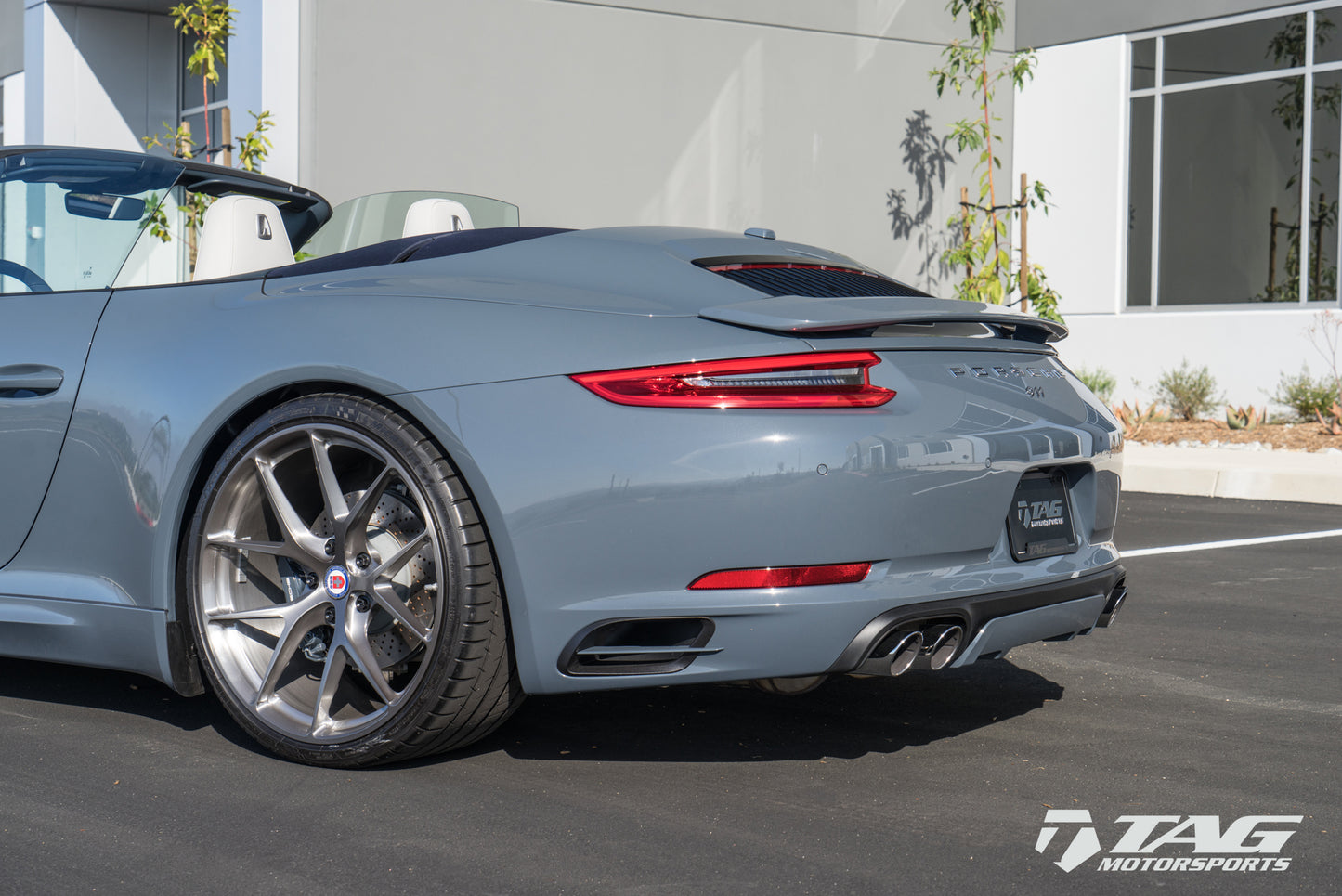 TECHART Diffusor Add-On for Rear Apron for 991 Carrera from MY17