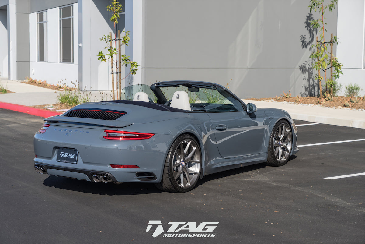 TECHART Diffusor Add-On for Rear Apron for 991 Carrera from MY17