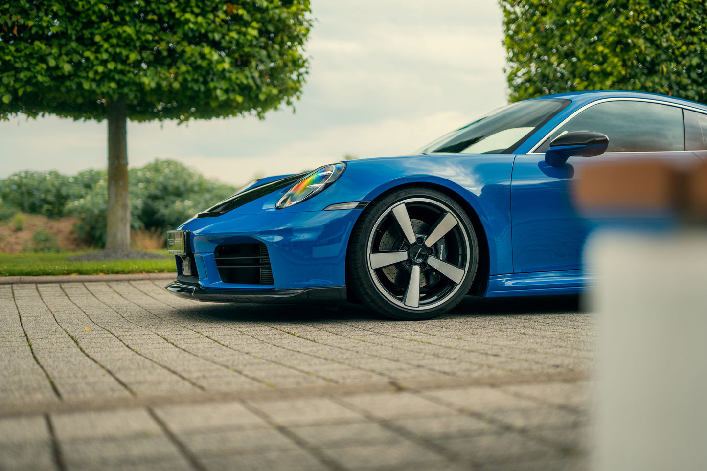 TECHART Carbon Front Spoiler for 992.2 Carrera from MY2025