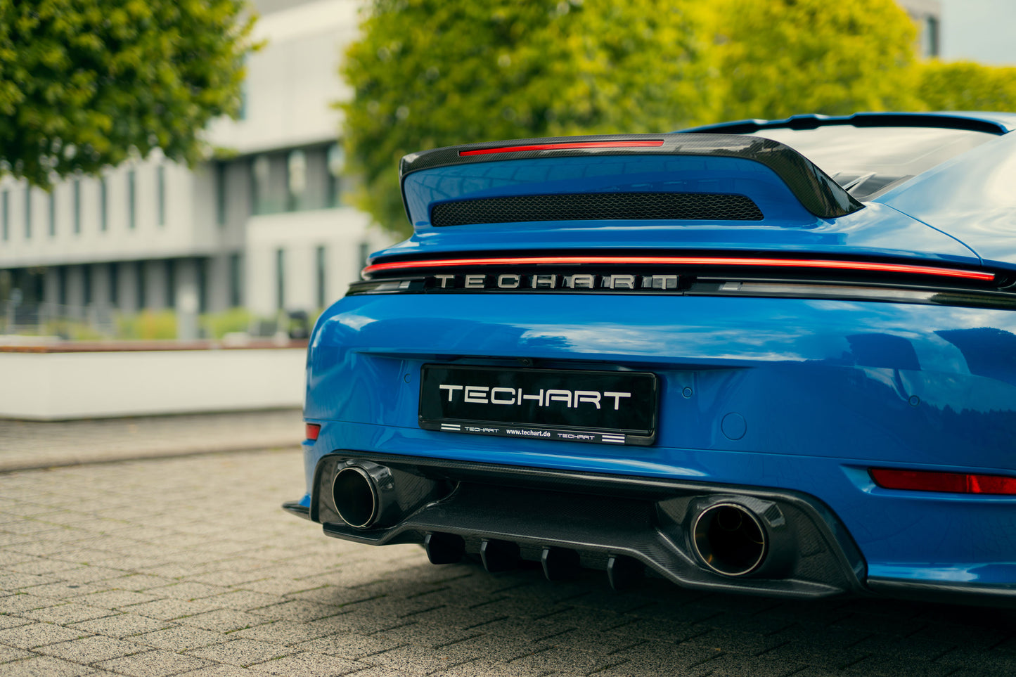 TECHART Rear Spoiler III ( Ducktail ) for 992 Coupé Carrera/ Turbo/ GT3