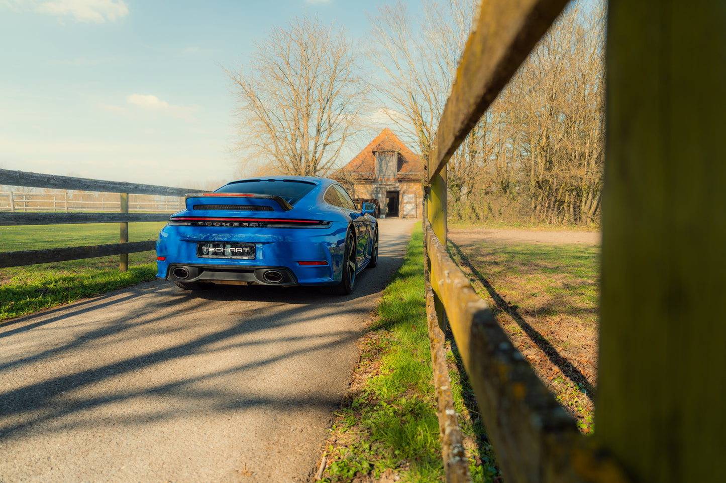 TECHART Rear Spoiler III ( Ducktail ) for 992 Coupé Carrera/ Turbo/ GT3