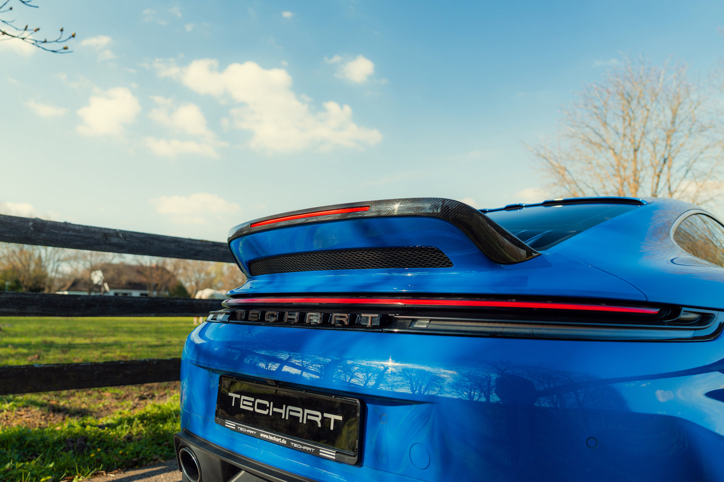 TECHART Rear Spoiler III ( Ducktail ) for 992 Coupé Carrera/ Turbo/ GT3