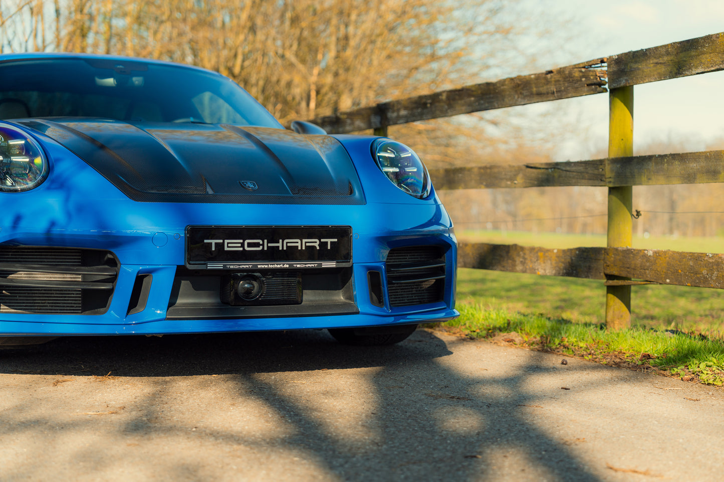 TECHART Carbon Fiber Aero Hood for 992