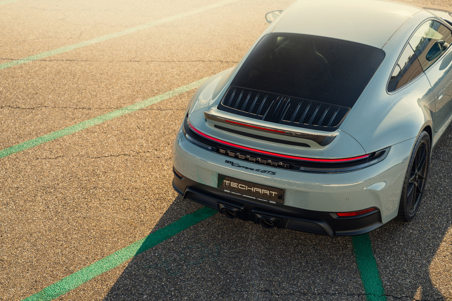 TECHART Rear Spoiler III ( Ducktail ) for 992 Coupé Carrera/ Turbo/ GT3