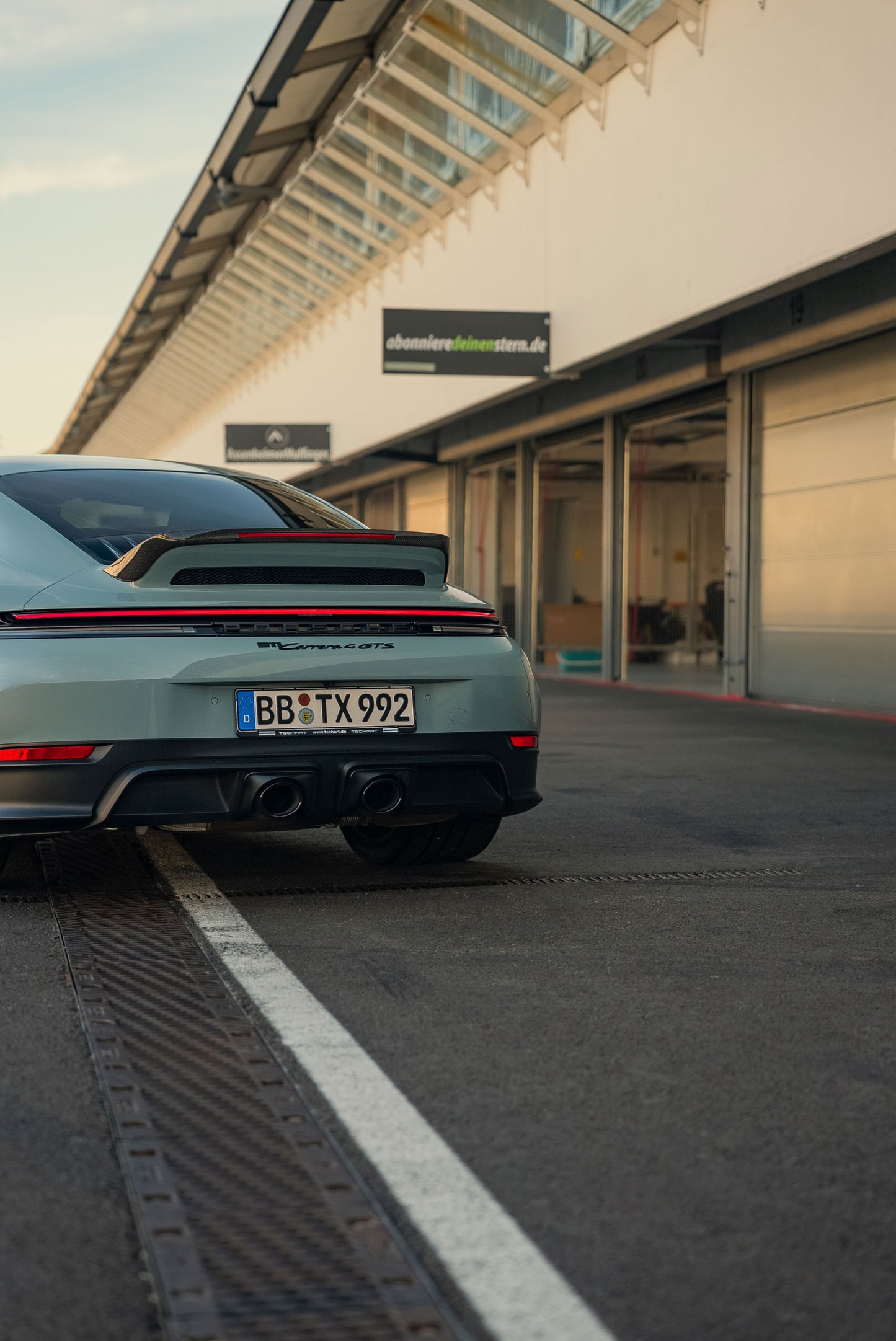 TECHART Rear Spoiler III ( Ducktail ) for 992 Coupé Carrera/ Turbo/ GT3