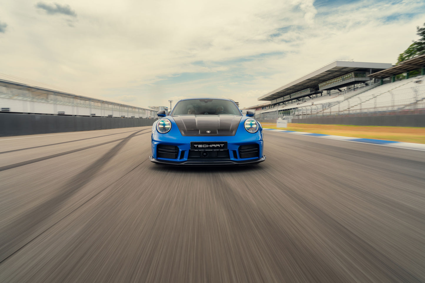 TECHART Carbon Front Spoiler for 992.2 Carrera from MY2025