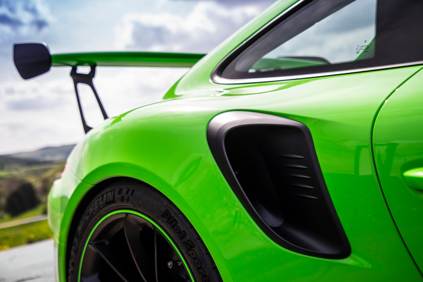 TECHART Carbon Side Air Intakes for 991 GT3 RS from MY18