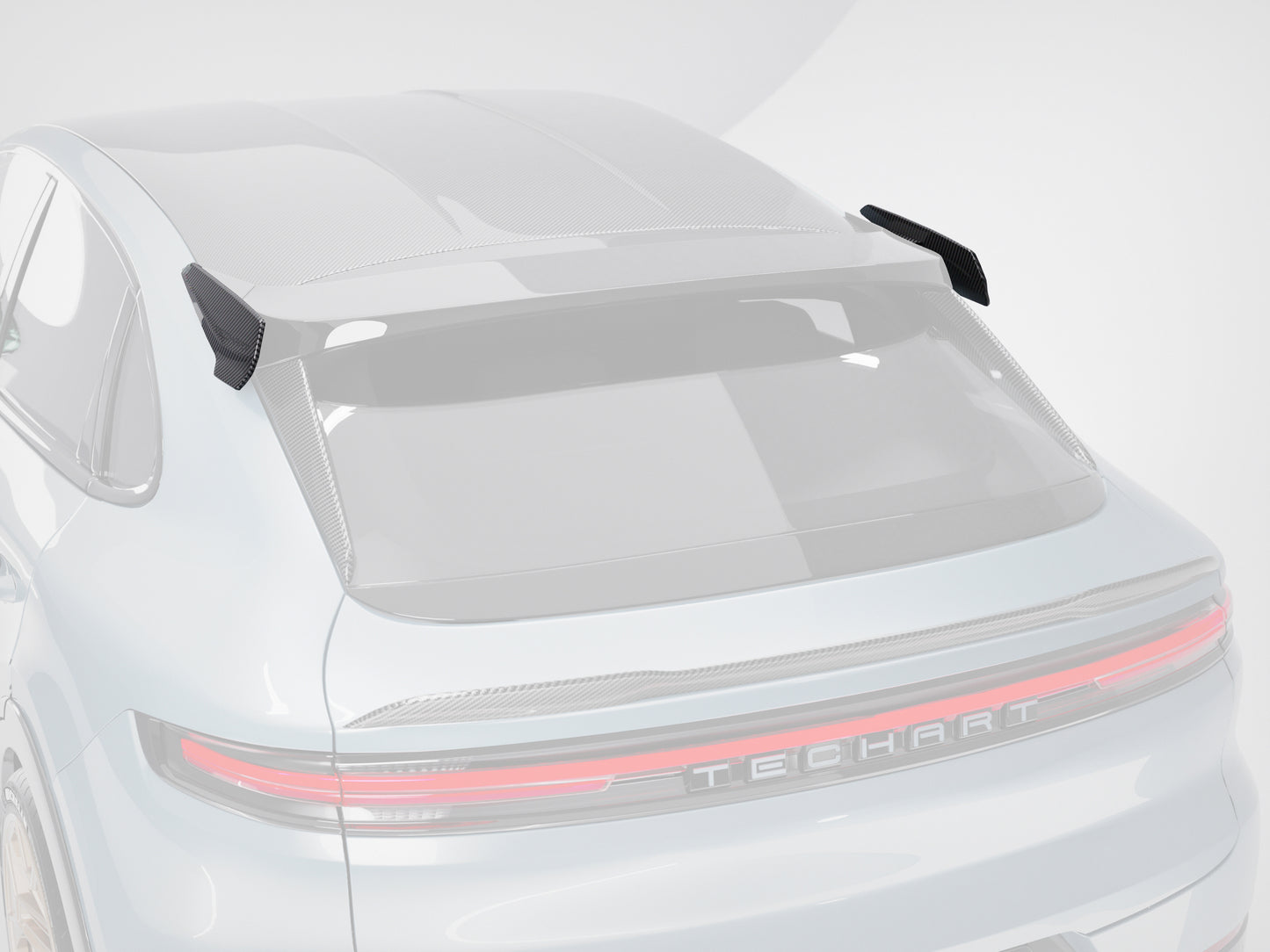 TECHART Carbon Trim Aerokit for E3.2 Cayenne Coupe