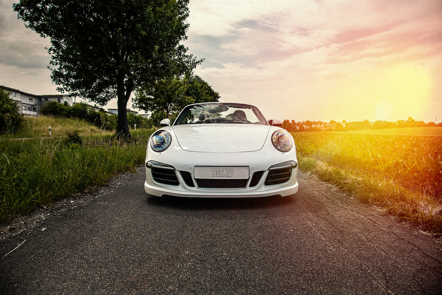 TECHART Front Spoiler I for 991.1 Carrera 2(S),4(S), Targa with Standard Design up to MY16
