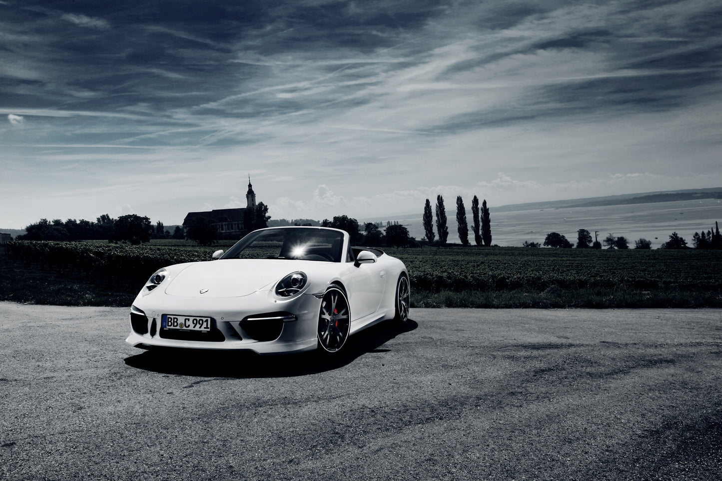 TECHART Front Spoiler I for 991.1 Carrera 2(S),4(S), Targa with Standard Design up to MY16