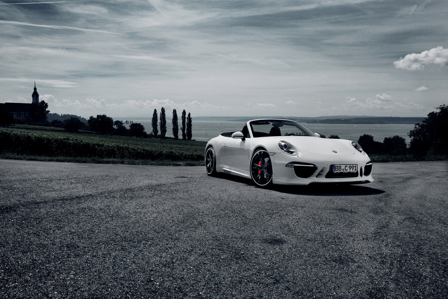 TECHART Front Spoiler I for 991.1 Carrera 2(S),4(S), Targa with Standard Design up to MY16
