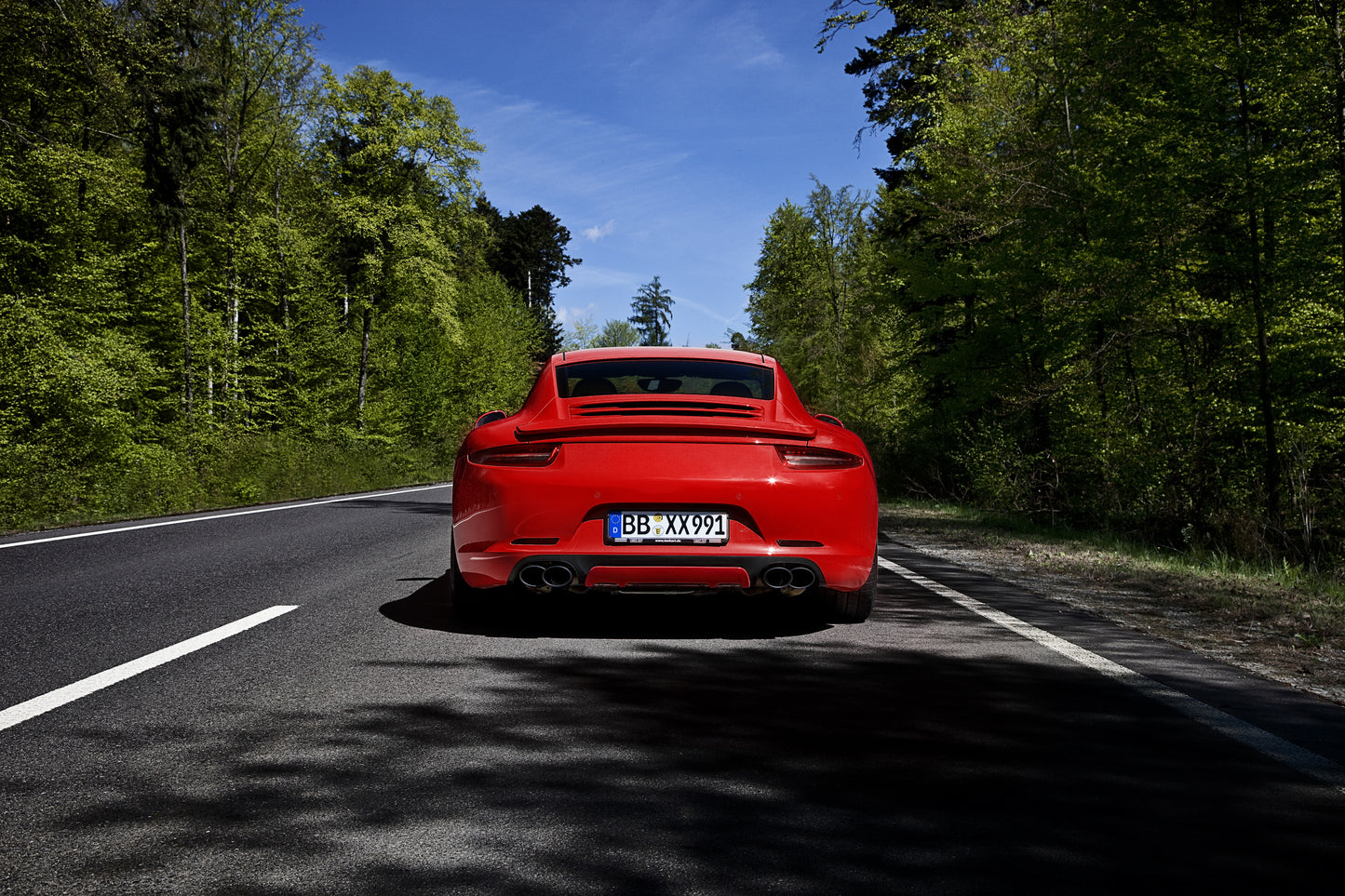 TECHART Rear Spoiler I for 991 Carrera