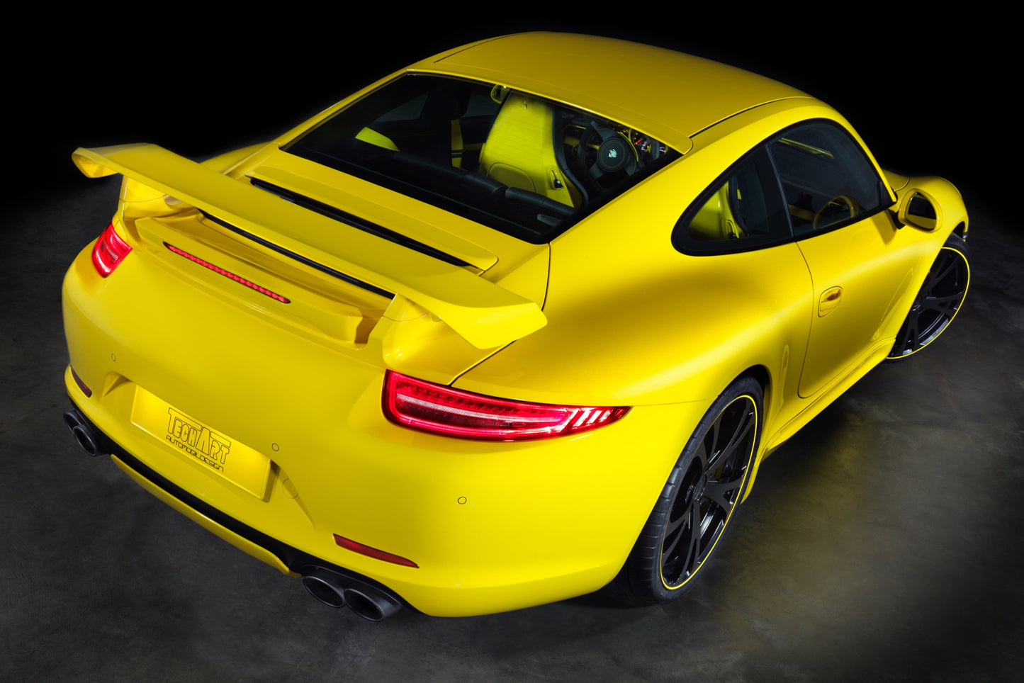 TECHART Rear Spoiler II for 991.1 Carrera until MY16