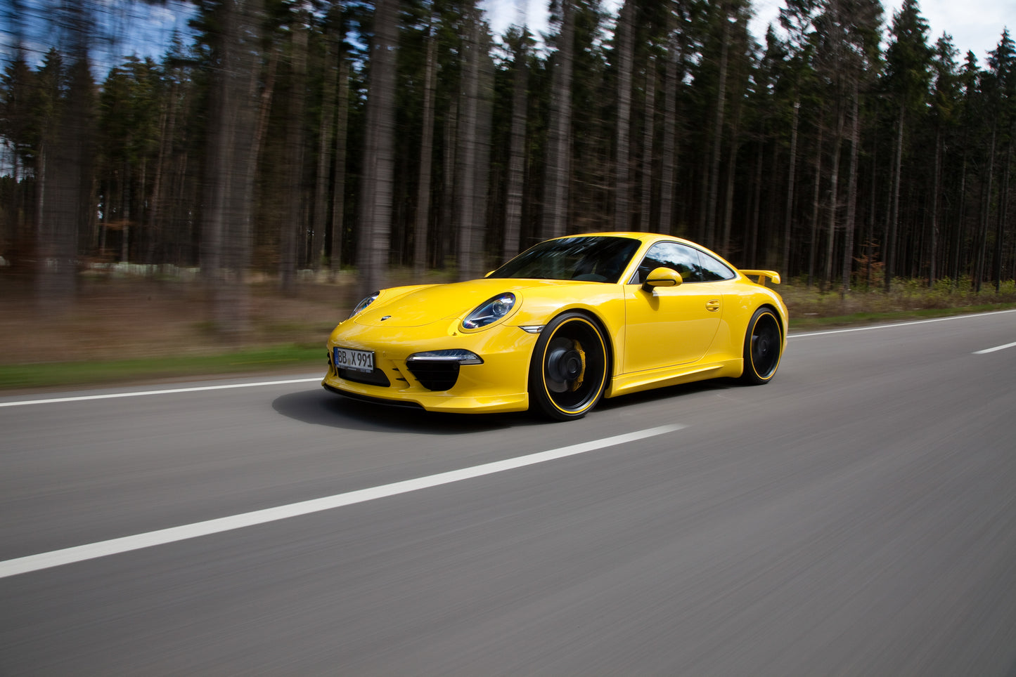 TECHART Side Skirts for 991 Carrera