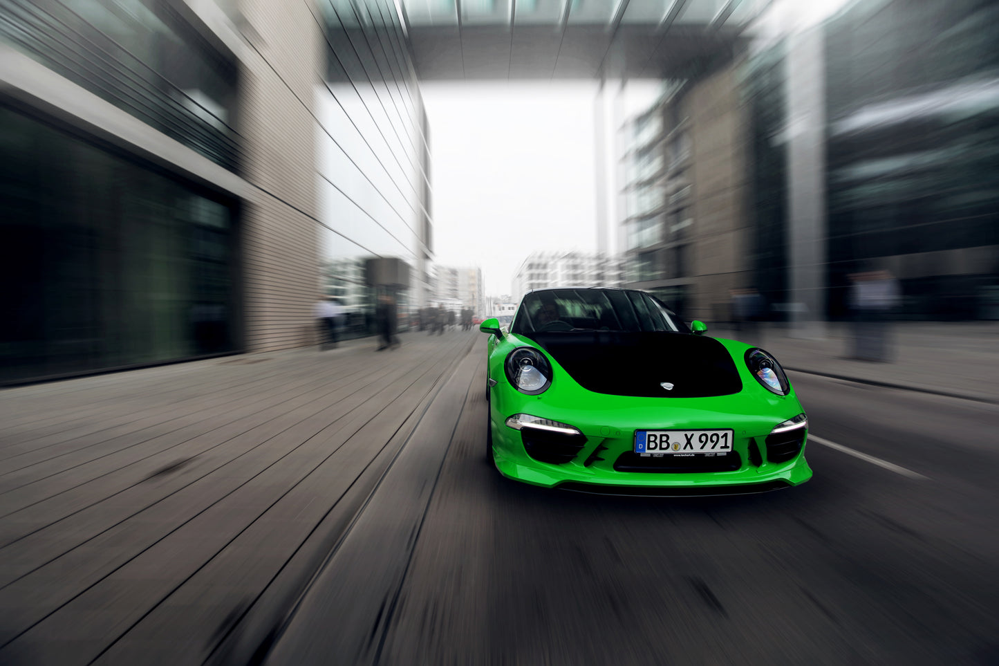 TECHART Front Spoiler I for 991.1 Carrera 2(S),4(S), Targa with Standard Design up to MY16