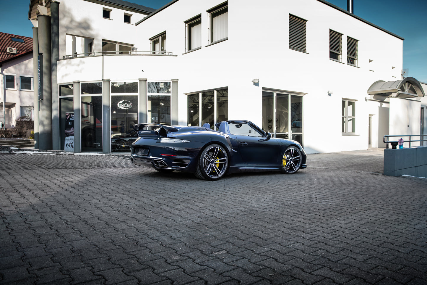 TECHART Diffusor Add-On for Rear Apron for 991.1 Turbo (S) up to MY16