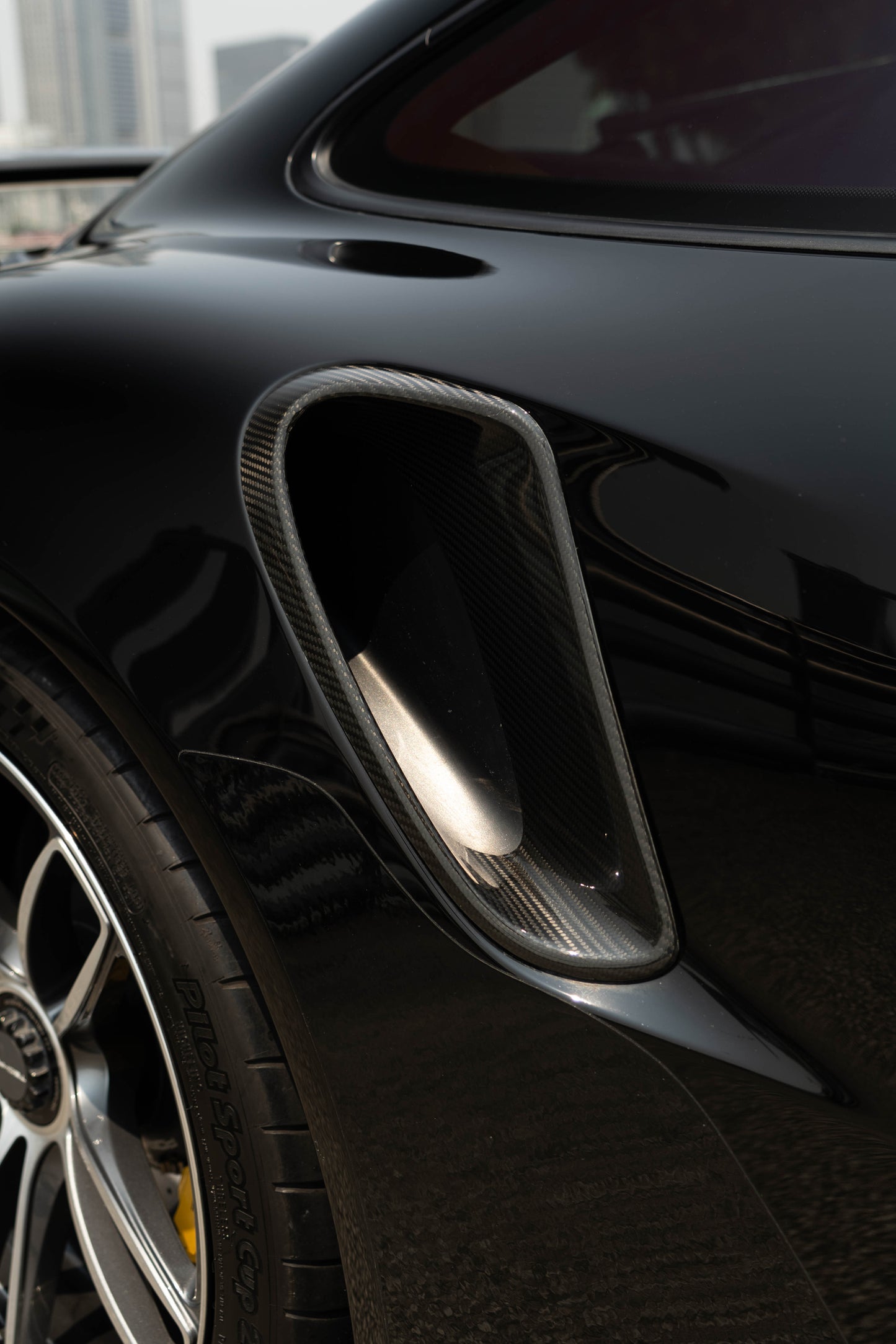 TECHART Carbon Side Air Intakes for 991 Turbo (S)