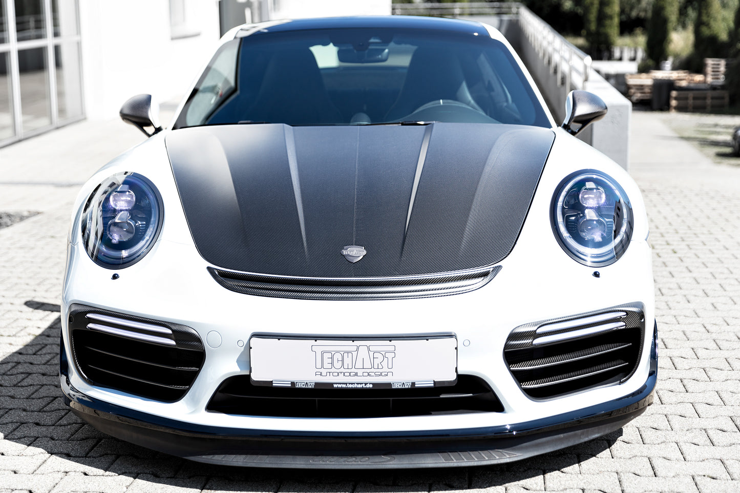TECHART Carbon Fiber Aero Hood for 991 / 718