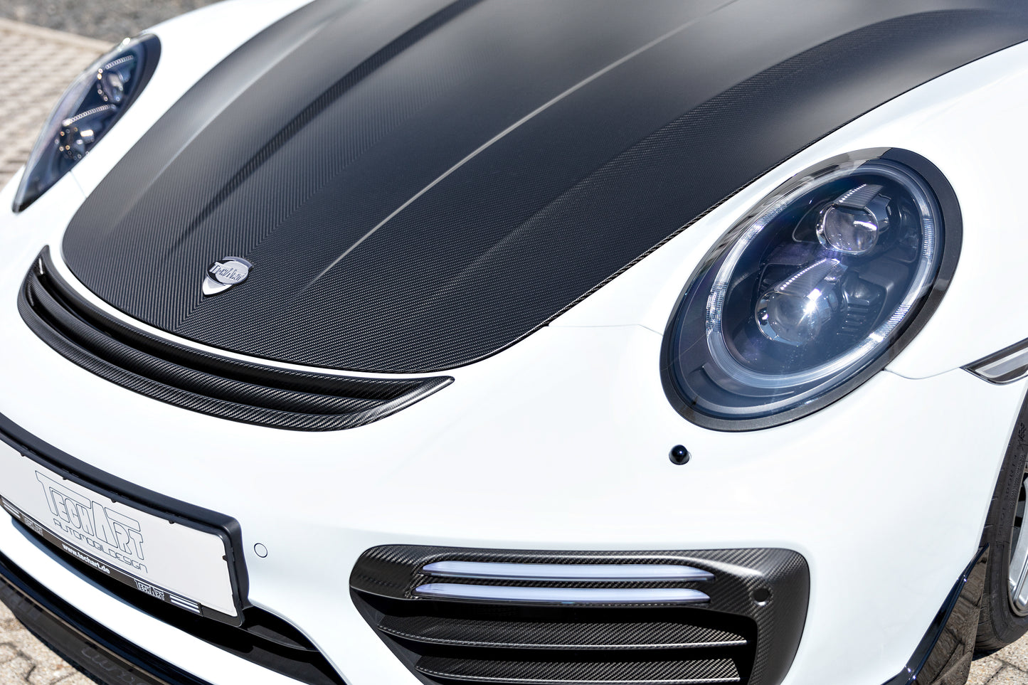 TECHART Carbon Fiber Aero Hood for 991 / 718
