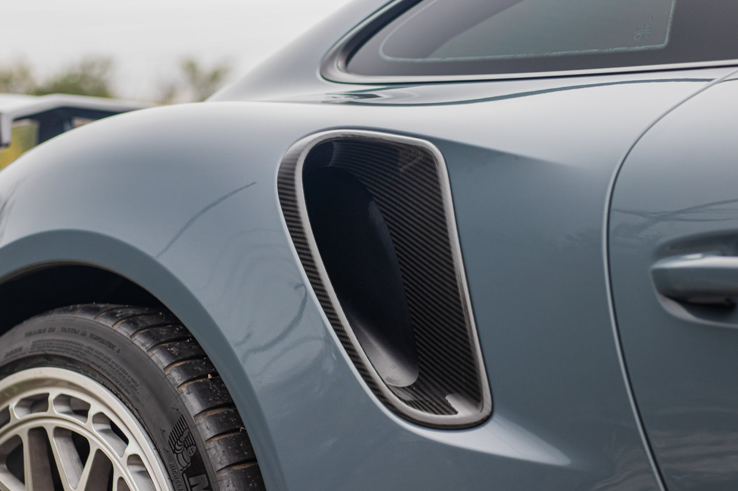 TECHART Carbon Side Air Intakes for 991 Turbo (S)
