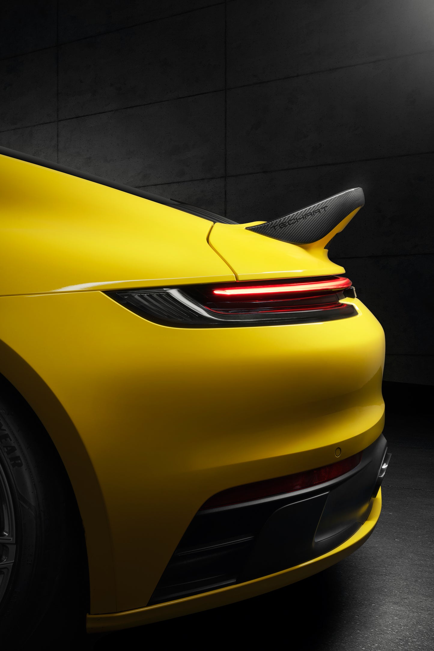 TECHART Rear Spoiler III ( Ducktail ) for 992 Coupé Carrera/ Turbo/ GT3