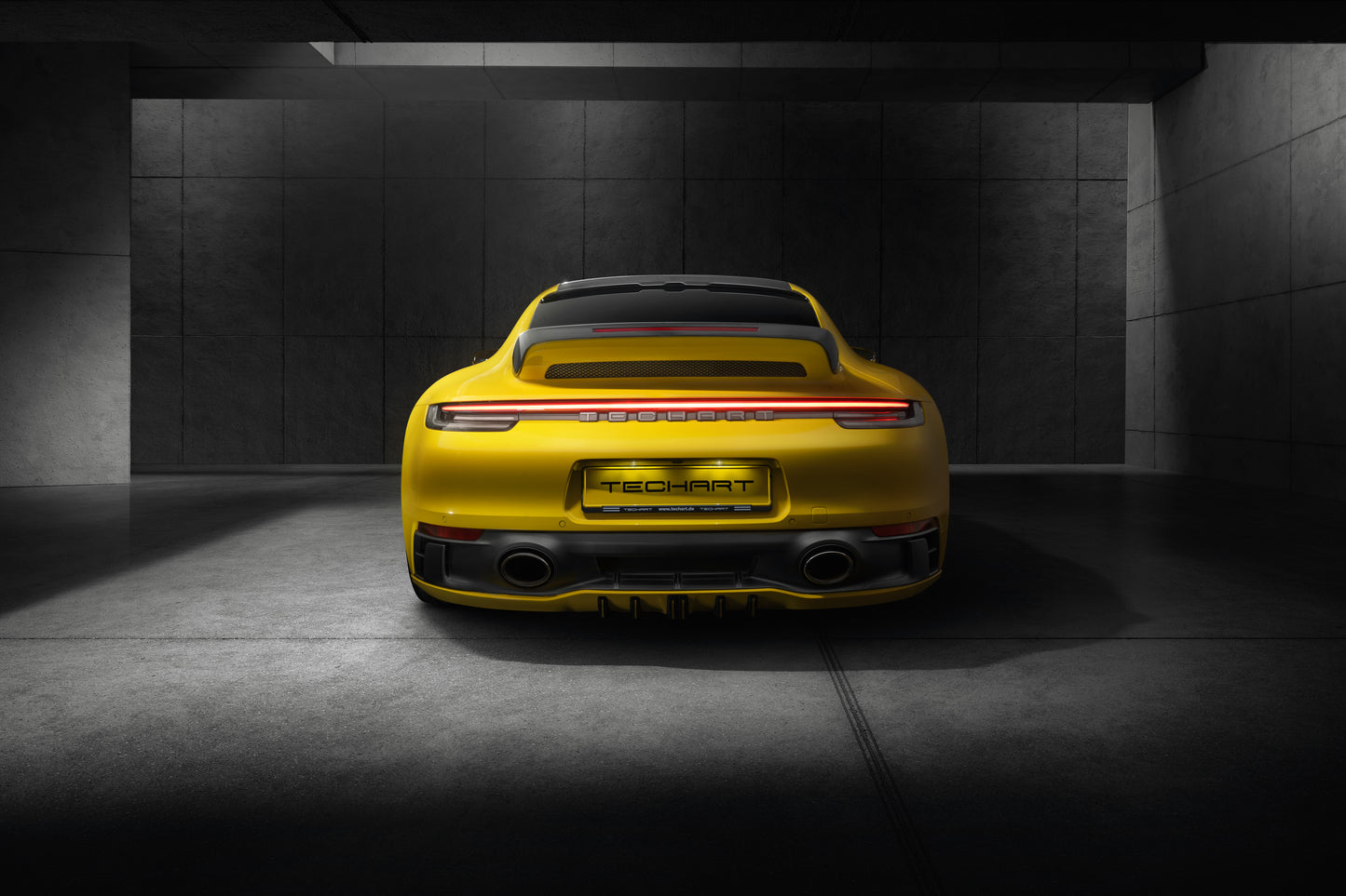 TECHART Rear Spoiler III ( Ducktail ) for 992 Coupé Carrera/ Turbo/ GT3