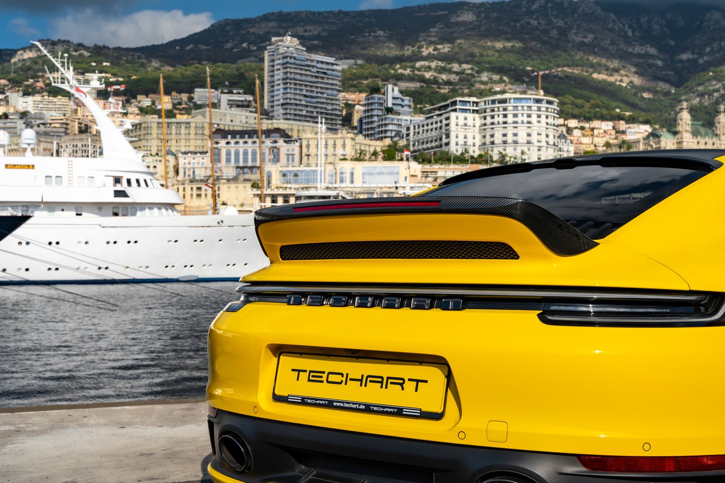 TECHART Rear Spoiler III ( Ducktail ) for 992 Coupé Carrera/ Turbo/ GT3