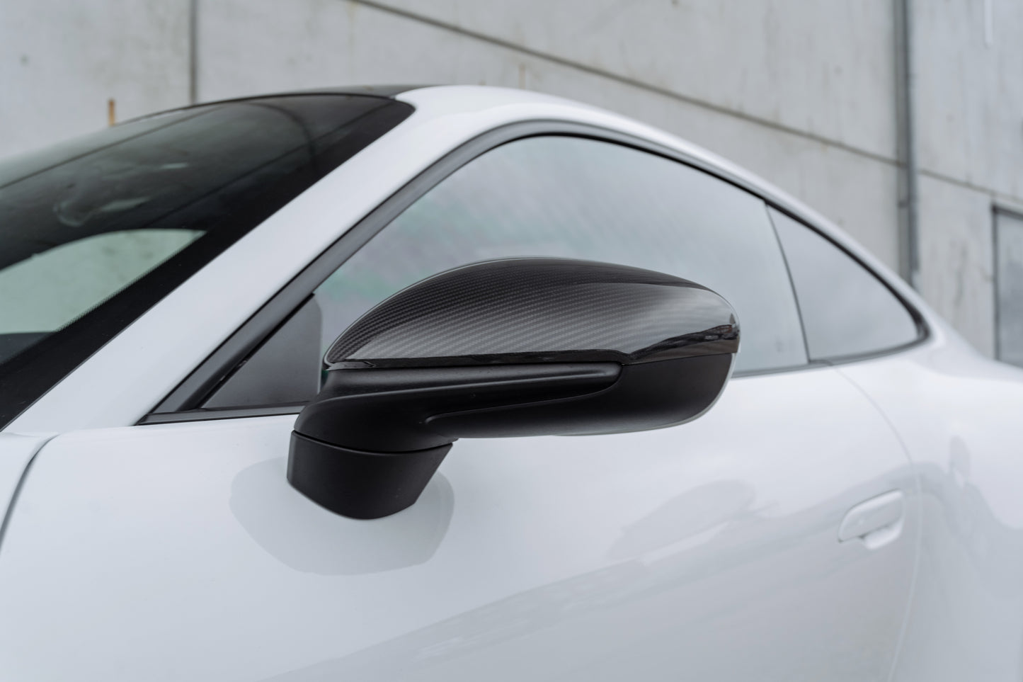 TECHART Carbon Side Mirror Trims for 992