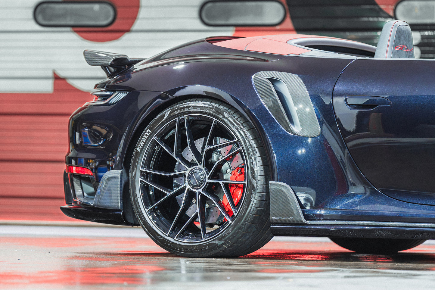 TECHART Air Outlets for Rear Apron 992 Turbo(S)