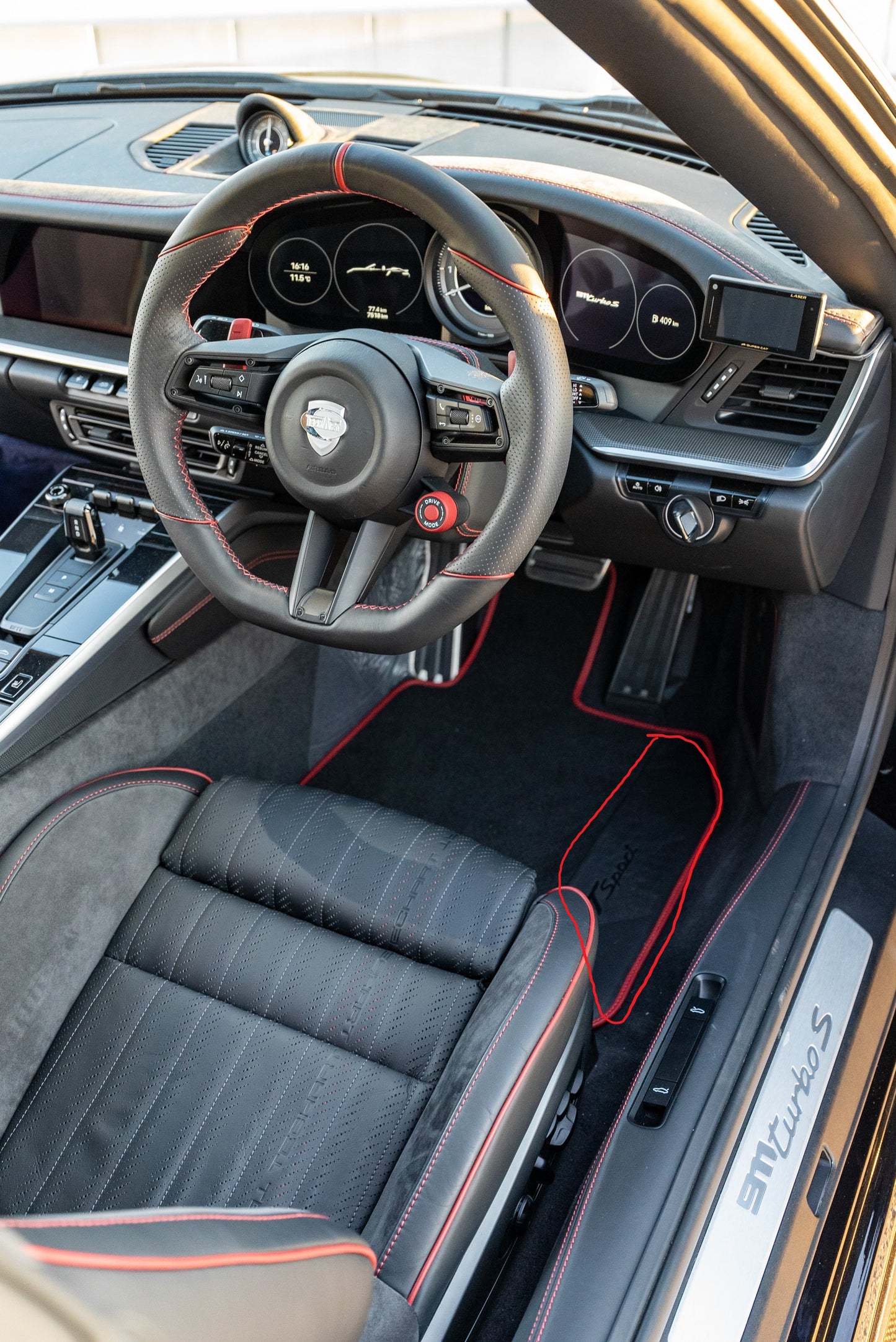 TECHART Floor Mats for 992