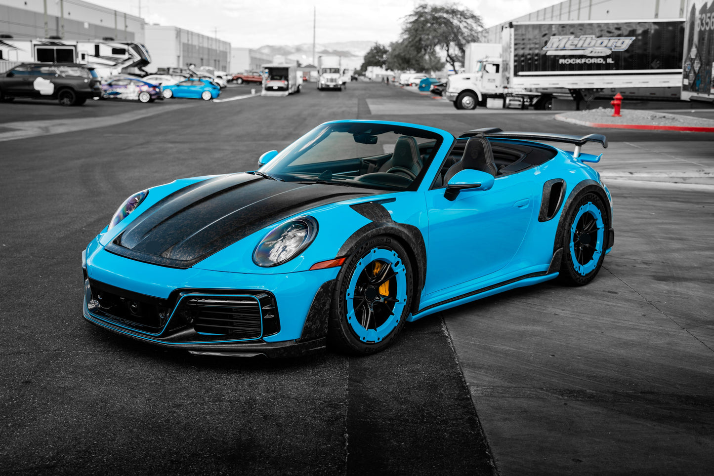 TECHART GTstreet R 72/87 Cabrio based on 992 Turbo(S) - Gilbert, AZ - 2023