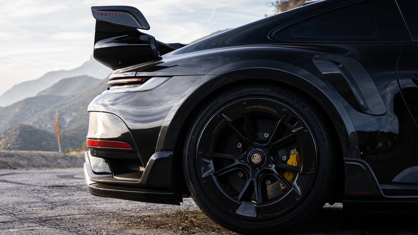 TECHART GTstreet R 13/87 based on 992 Turbo(S) - Creative Bespoke - Phoenix, AZ - SEMA21 - 2021