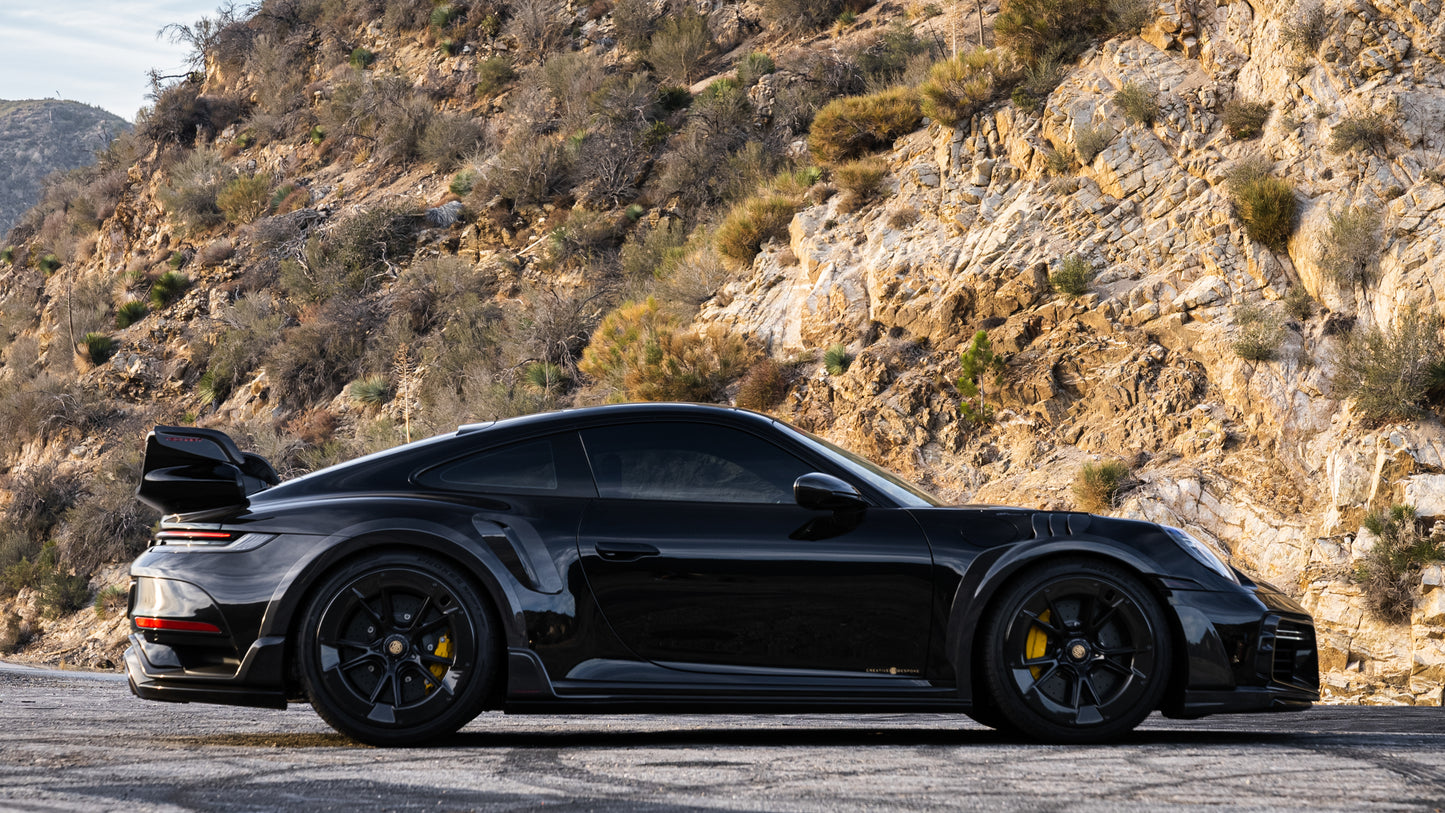 TECHART GTstreet R 13/87 based on 992 Turbo(S) - Creative Bespoke - Phoenix, AZ - SEMA21 - 2021