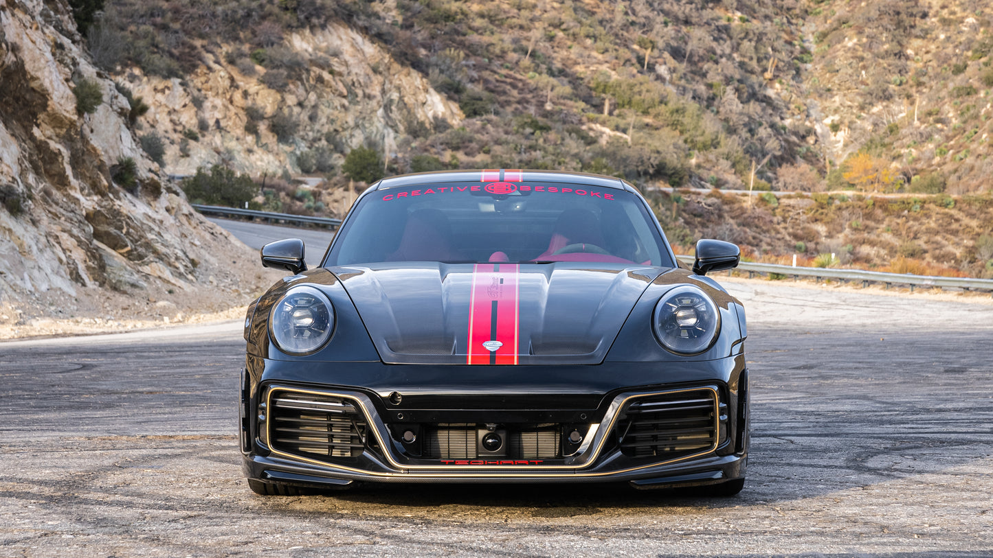 TECHART GTstreet R 13/87 based on 992 Turbo(S) - Creative Bespoke - Phoenix, AZ - SEMA21 - 2021