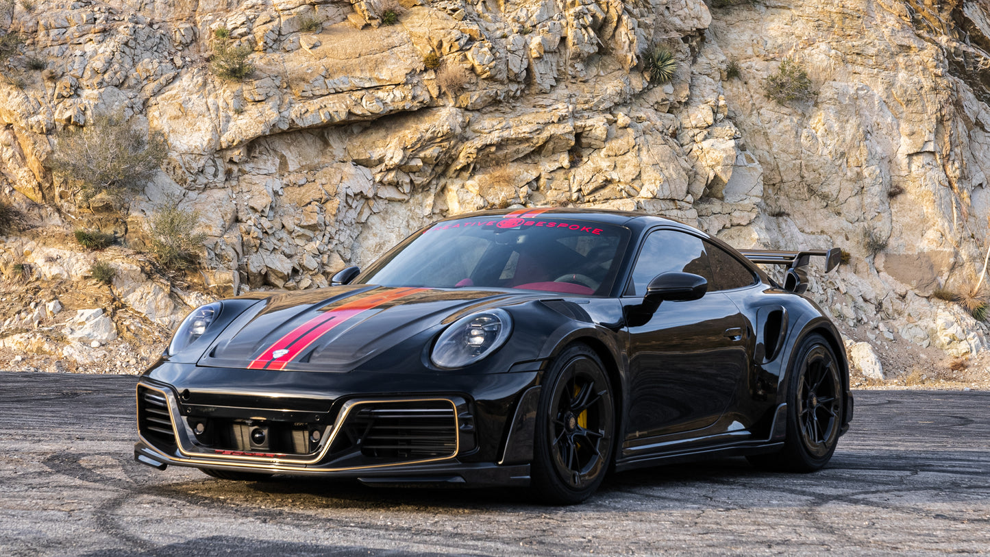 TECHART GTstreet R 13/87 based on 992 Turbo(S) - Creative Bespoke - Phoenix, AZ - SEMA21 - 2021