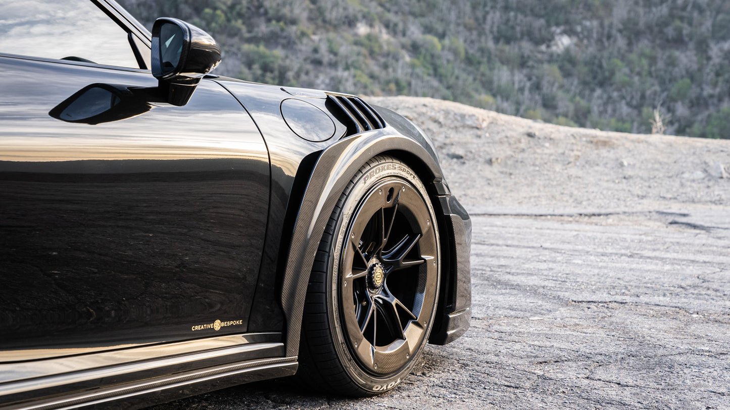 TECHART GTstreet R 13/87 based on 992 Turbo(S) - Creative Bespoke - Phoenix, AZ - SEMA21 - 2021