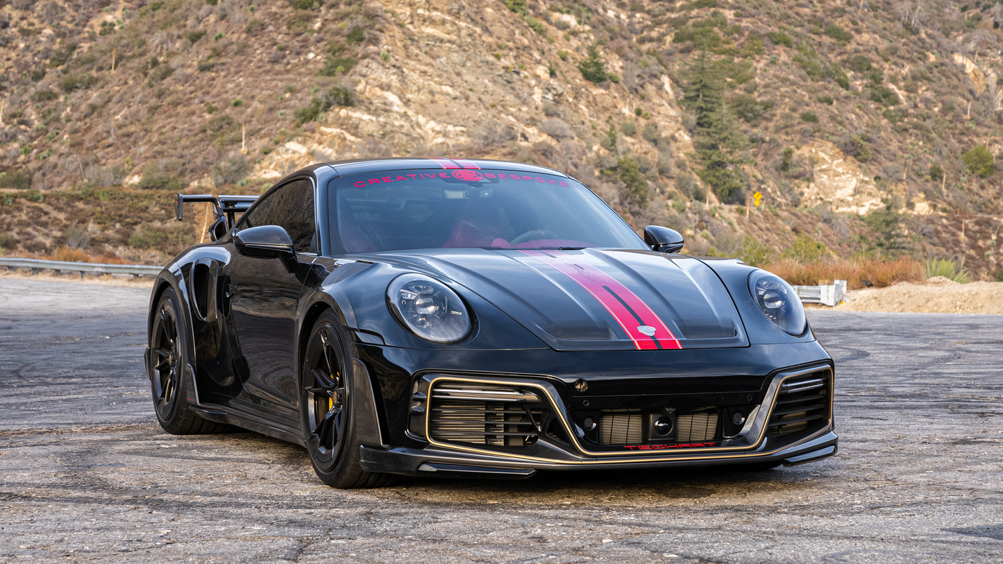 TECHART GTstreet R 13/87 based on 992 Turbo(S) - Creative Bespoke - Phoenix, AZ - SEMA21 - 2021