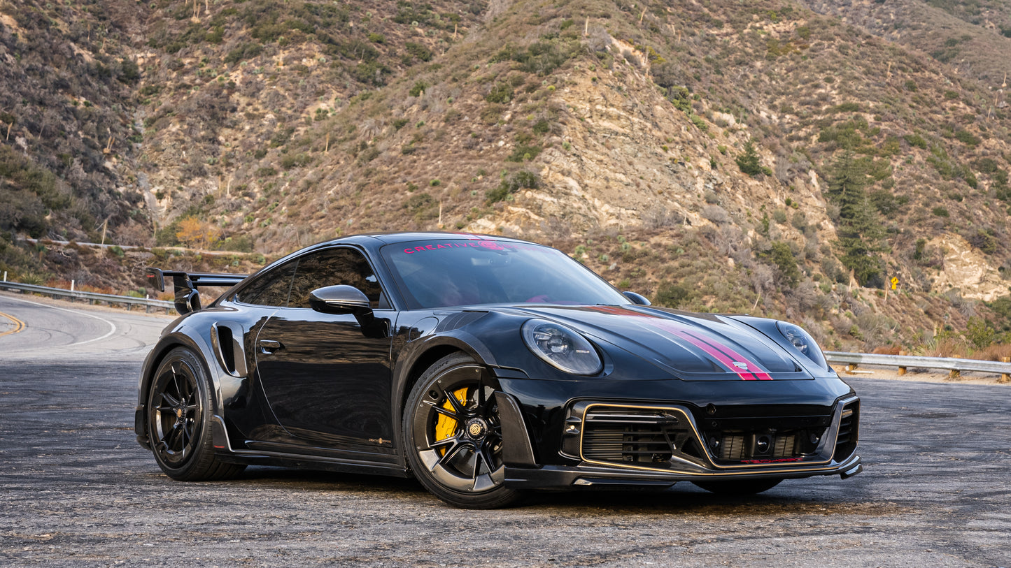 TECHART GTstreet R 13/87 based on 992 Turbo(S) - Creative Bespoke - Phoenix, AZ - SEMA21 - 2021