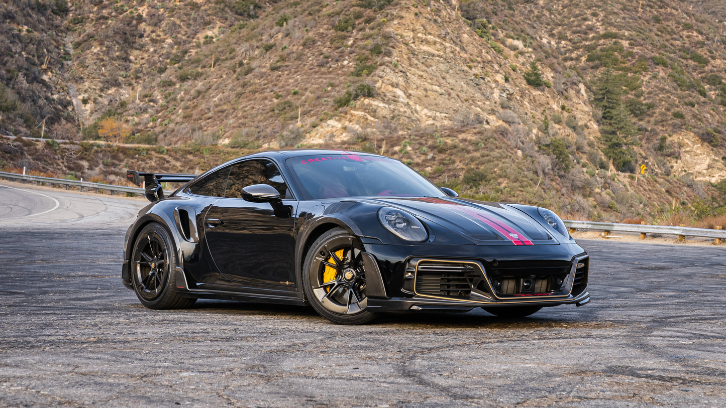 TECHART GTstreet R 13/87 based on 992 Turbo(S) - Creative Bespoke - Phoenix, AZ - SEMA21 - 2021