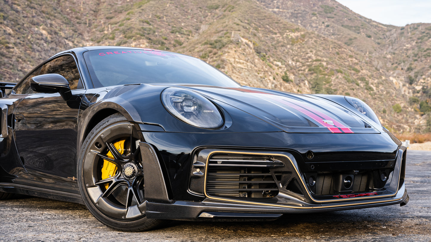 TECHART GTstreet R 13/87 based on 992 Turbo(S) - Creative Bespoke - Phoenix, AZ - SEMA21 - 2021