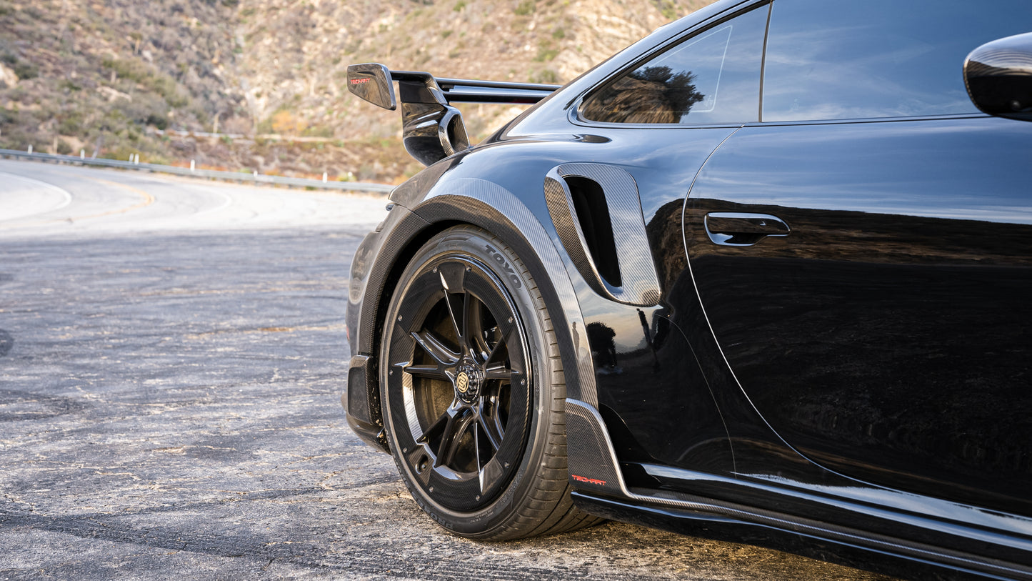 TECHART GTstreet R 13/87 based on 992 Turbo(S) - Creative Bespoke - Phoenix, AZ - SEMA21 - 2021