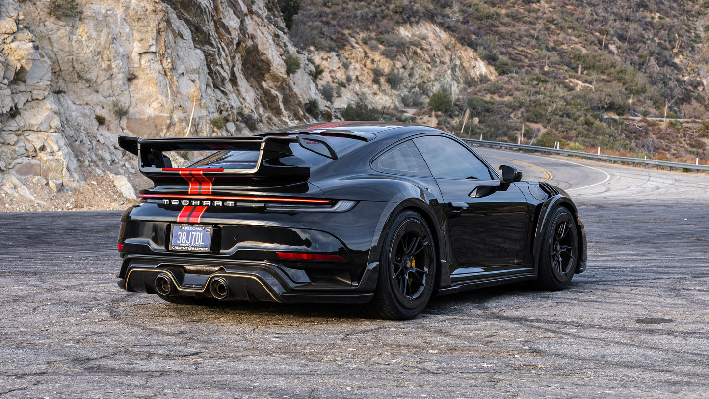 TECHART GTstreet R 13/87 based on 992 Turbo(S) - Creative Bespoke - Phoenix, AZ - SEMA21 - 2021