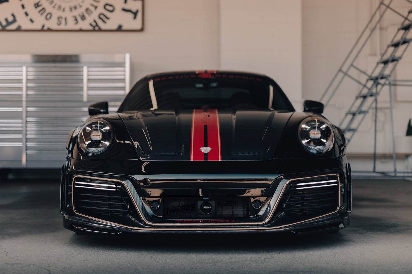 TECHART GTstreet R 13/87 based on 992 Turbo(S) - Creative Bespoke - Phoenix, AZ - SEMA21 - 2021