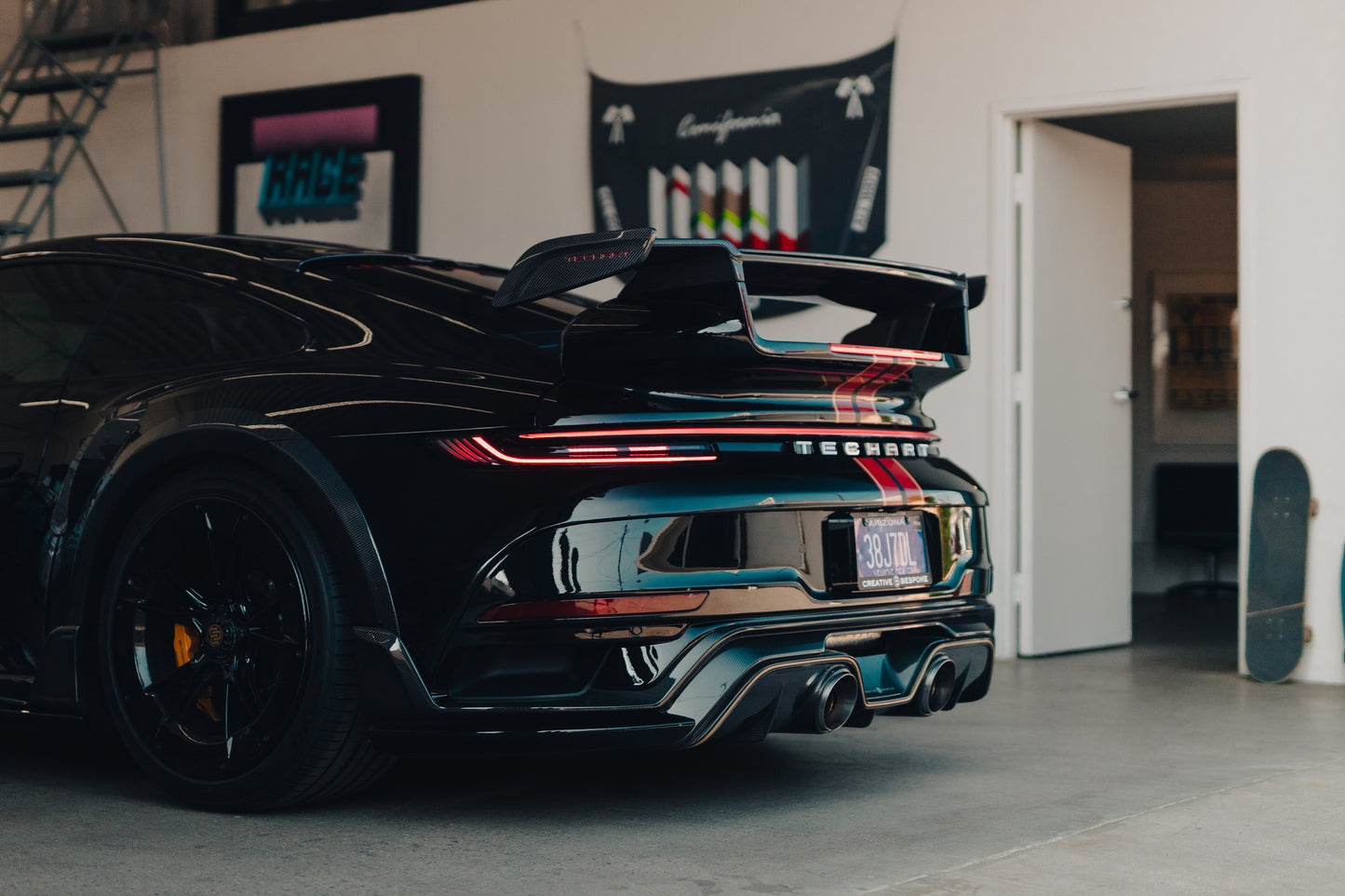TECHART GTstreet R 13/87 based on 992 Turbo(S) - Creative Bespoke - Phoenix, AZ - SEMA21 - 2021