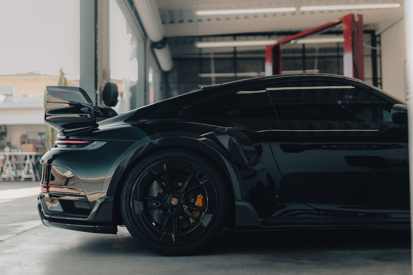 TECHART GTstreet R 13/87 based on 992 Turbo(S) - Creative Bespoke - Phoenix, AZ - SEMA21 - 2021